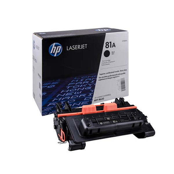 HP 81A Black Laserjet Toner Cartridge