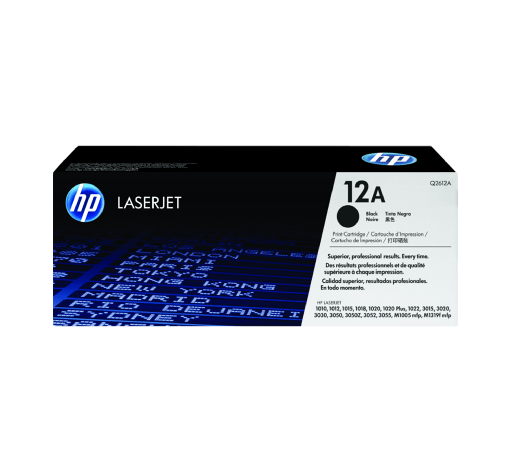 HP 12A Black LaserJet Toner Cartridge