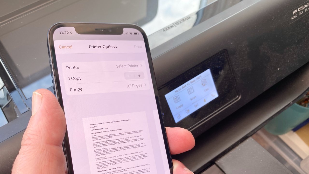 پرینت گرفتن با استفاده از اپلیکیشن های گوشی